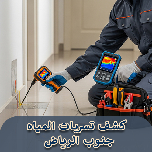 كشف تسربات المياه جنوب الرياض